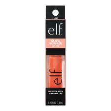 E.L.F. Cosmetics Glow Reviver Lip Oil - Coral Fixation 0.25 OZ