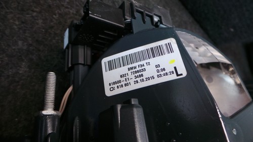 2LR564 * BMW 3er  F34 GT Rückleuchte Hinten Rechts Innen Rücklicht 7286033