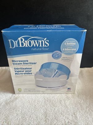 Dr. Brown's Microwave Steam For Bottles, Parts And Nipples, Pacifiers With Tongs