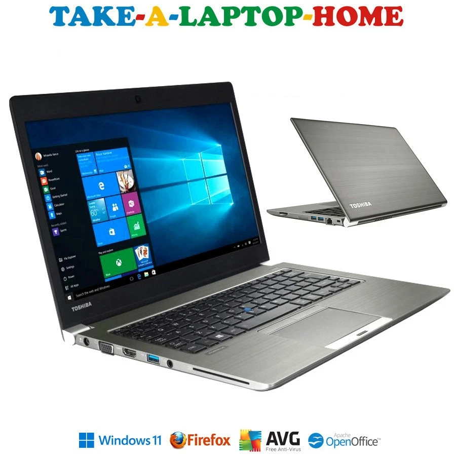 Portátil Toshiba i7 SSD Serie Z Intel 3,1 GHz Ligero y Potente Full HD 13,3" EN CAJA Foto 2 de 4