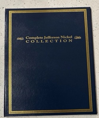 Jefferson Nickel Complete Collection 1938-2003 Album with 5C Coins