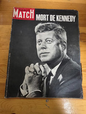 MAGAZINE PARIS MATCH N°764 NOVEMBRE 1963 MORT DE KENNEDY