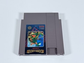 Commando (Nintendo Nes) Game & Box Authentic & Tested