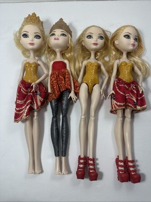 4 Ever After High Apple White Doll Ballet Dragon Games