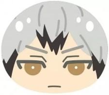 Haikyu!! Kita Shinsuke Mascot Plush Badge 50mm Toy with Ball Chain