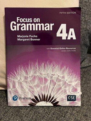 NEW Focus on Grammar 4A 5th edition with online access code
