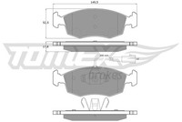 Tomex Brakes Bremsbelagsatz, Scheibenbremse TX 16-88 Passend FüR Fiat