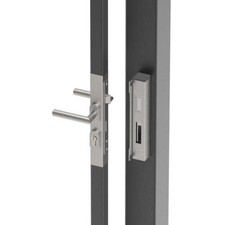 Sellon24 Kit De Guidage Au Sol Serrure Électromagnétique Inox AISI 304 40x40mm
