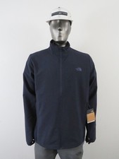 Mens The North Face Treadway Hybrid Futurefleece Fleece Sweater Jacket Navy 129