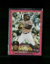 2023 Topps Chrome Magenta Speckle Refractors #184 Eguy Rosario Rookie RC /350