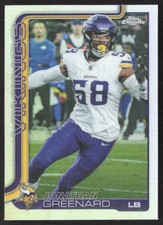 Jonathan Greenard 2025 Topps Chrome Refractor #197 Minnesota Vikings