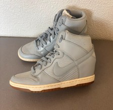 Nike Dunk Sky High Wedge 644877-004 Baskets Compensées Gris 38,5 EU/ 7,5 US/5 UK
