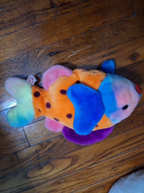 🌈 Vintage 1999 TY Collection Rainbow Fish 