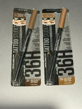 Maybelline Tattoo Studio 36HR Brow Pigment Eyebrow Pencil -Color Choice