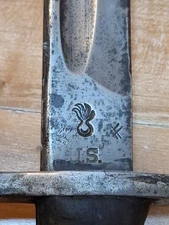 VERY RARE WW1 ERA US WINCHESTER M-1917 BAYONET ENFIELD, W SCABBARD