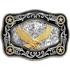 Belt Buckles Men American Flag Belt Buckle for Women 5-eagle