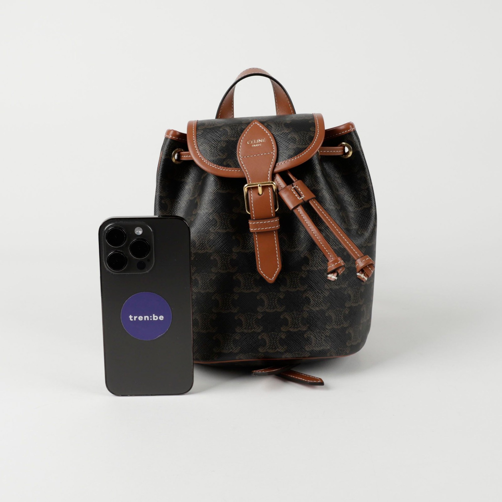 Celine 197662CAS Polco Mini Backpack 140653369 - image 8