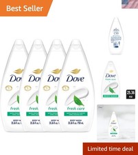 Value Size Aloe Vera Body Wash 4-Pack   Moisturizing Shower Essentials, 25.36 Oz