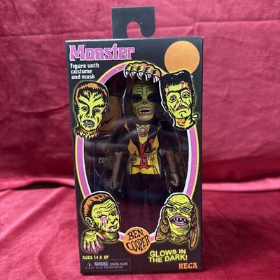 NECA Retro Monster Figure Ben Cooper Phantom of Opera w/ Mask Pumpkin Pail 5.5''