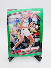 Brianna Turner 2025 Panini Prizm WNBA Green Prizm Card #105