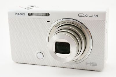 Casio EXILIM EX-ZR70 compact digital camera white English language