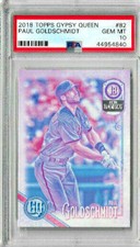 2018 Topps Gypsy Queen Paul Goldschmidt Missing Black Plate PSA 10