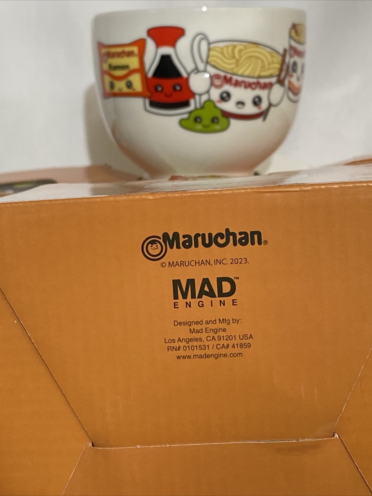 Novelty Maruchan Ramen Noodle Bowl With Rare Super Hard To Find Wasabi