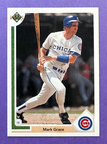 1991 Upper Deck Mark Grace #134 Chicago Cubs (4x Gold Glove/3x All-Star) - Bild 13 von 16