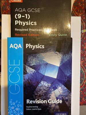 AQA GCSE Physics Revision Guide by Pauline Anning (Paperback, 2017) PLUS LabBook