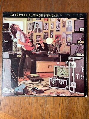 Pat Travers: Putting It Straight 1977 Polydor Records Vinyl LP +Hard Rock  VG
