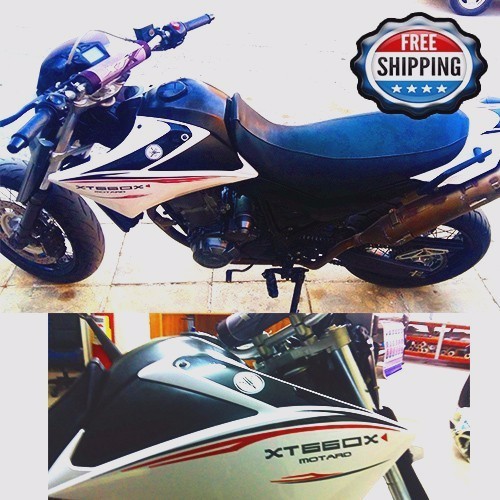Yamaha Xt660X Decals Stickers Reproduction New Full Set White - Picture 2 of 9