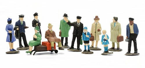 Era 4-British Railways Steam Era (1948-1956) OO Model Railway Figurines & People