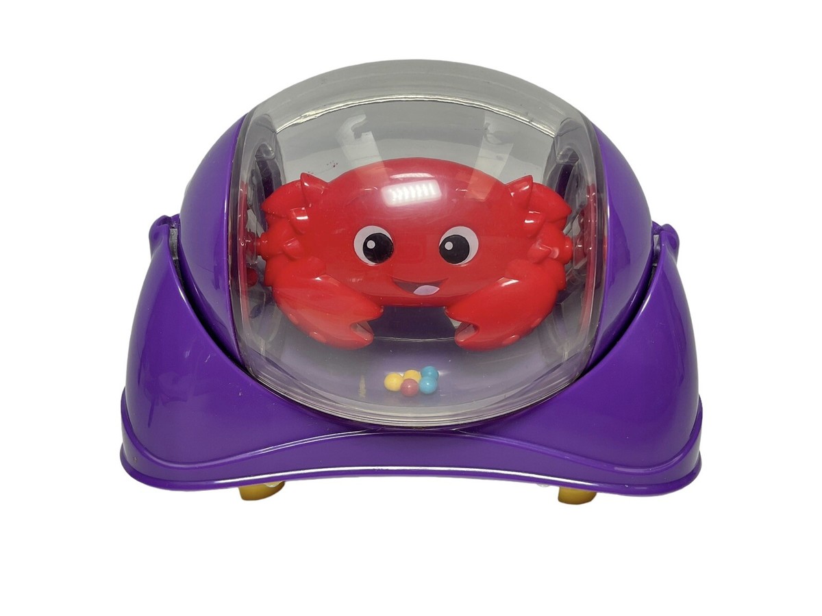 Baby Einstein Replacement Crab Spinner Toy Part For Exersaucer