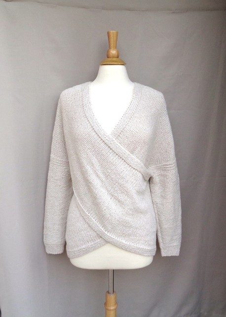 zara wrap sweater