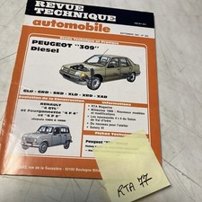 Peugeot 309 Diesel Gld Grd Srd Xld Xrd Xad Manual Review Tecnical Automobile RTA