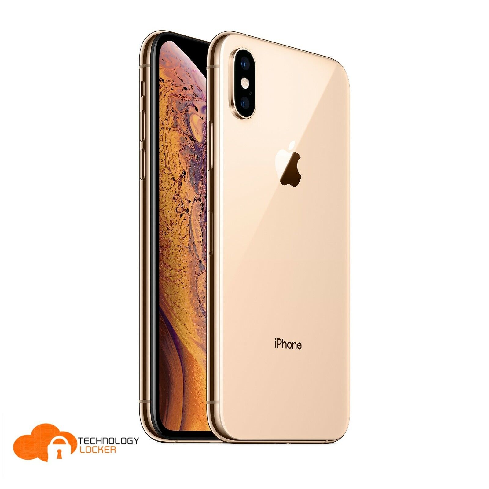 iPhone xs ゴールド-