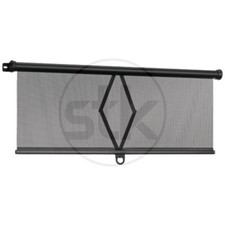 Granit Scherenrollo Sonnenschutz Ausf&uuml;hrung transparent 900 x 330 mm