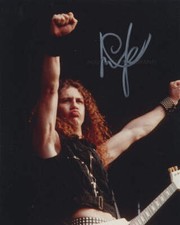 STEVE 'LIPS' KUDLOW - Anvil GENUINE SIGNED AUTOGRAPH