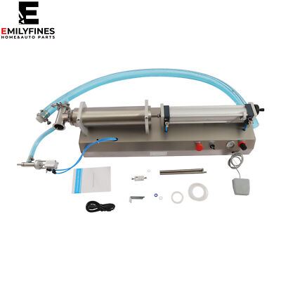 Liquid Filling Machine Pneumatic Piston Filler Single Head Filler  300-2500ml NEW