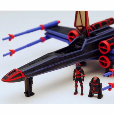2024 SDCC Jazwares Star Wars Micro Galaxy Squadron X-Wing Tie