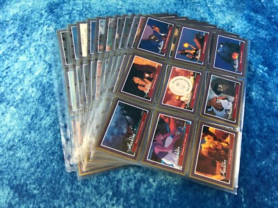 Aladdin Disney Animation komplettes Sammelkarten-Basis-Set von Dynamic Marketing AUS