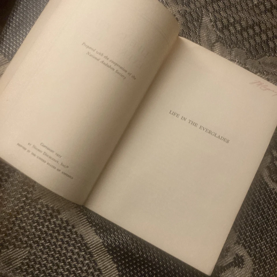 Life in the Everglades,Alex. Sprunt, Jr.; Nat.Audubon Soc., Nature Program, 1955 - Image 3 of 4