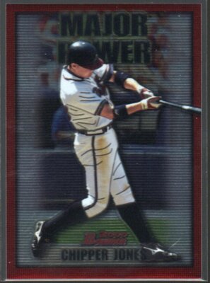 Chipper Jones 2000 Bowman Major Power #MP2  Atlanta Braves  Hall of Fame  #2