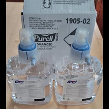 PURELL 1905-02 Foam Hand Sanitizer Refills 2 Pack – 1200mL – LTX-12 – Sealed