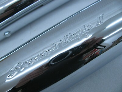 New Harley Davidson Chrome Screamin Eagle Mufflers Softail 80444