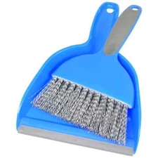 The Home Store Mini Nesting Dustpan and Brush Set Brand New 9” L x 5” W x 1”