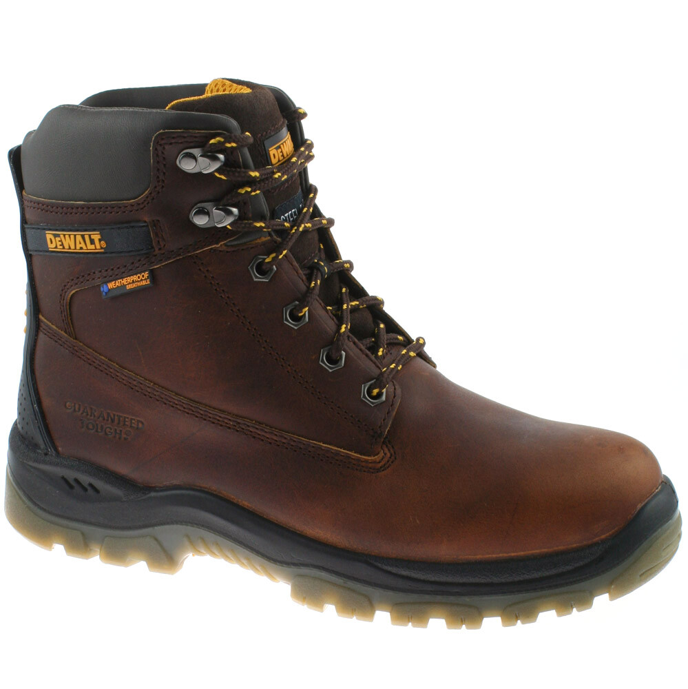 Dewalt Safety Boots Work Titanium Tan Brown Breathable Waterproof Steel Toe  Cap