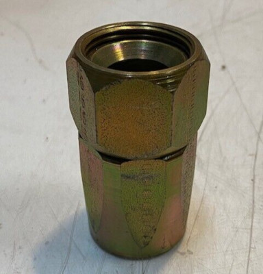Hydraulic Check Valve Hose Fitting 06916, 16, ANE, Z, ADE, 2-3/4'' L 38mm OD