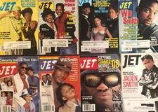 Will Smith JET Magazine Lot of 8 Fresh Prince of Bel Air Jaden Willow 1991-2010