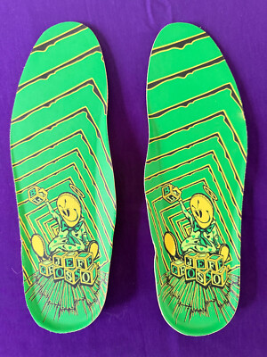 Authentic 2009 Vans SK8-Hi Jeff Grosso Pro LTD Ragdoll Green Mens Sz 10.5 Lucero